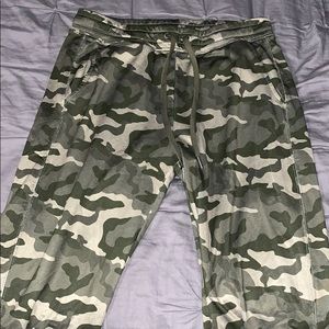 Camo joggers